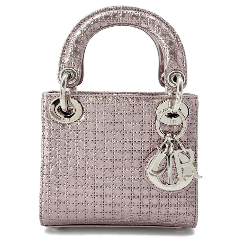 Christian Dior handbag Lady Cannage shoulder bag - Picture 1 of 12